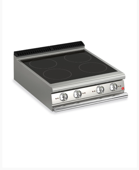 BARON ELECTRIC RANGE WITH CERAMIC GLASS TOP VERSION Q70PC/VCE800